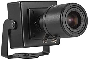 REVODATA 5MP POE IP Mini Camera, 6-22mm Manual Zoom Lens Ultra HD 2880x1620P Small Indoor H.265 Security Camera,PC/Phone App,Motion Detection (I712-2-P)