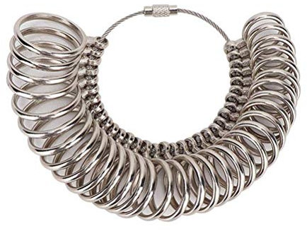 MAICOLA Mesure des bagues de mesure de 41 à 76 yards, taille de la bague taille de la bague taille européenne