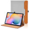 Hülle für Samsung P620 Galaxy Tab S6 Lite 10.4 2024/2022/2020 SM-P620/ P625/ P610/ P613/ P615/ P619 PU Schutzhülle mit Tasche Auto Schlaf/Aufwach Funktion Smart Cover mit Standfunktion - Grau