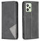 Posanter Kompatibel mit Realme C35 Hülle, Handyhülle Realme C35, PU Leder Brieftasche Flip Handytasche Schutzhülle Klapphülle, 360 Grad TPU Stoßfest Hülle mit Magnetisch Kartenfach (Schwarz)