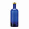 Shurity Pack 6PZ Bottiglie in vetro per acqua Basic 75cl. Blu con tappo Oro (6)