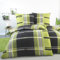 BaSaTex Flausch Fleece Winter Bettwäsche Set 4 teilig | 100% Mikrofaser Plüsch | 2X 135x200 + 2X 80x80 cm | Design 05