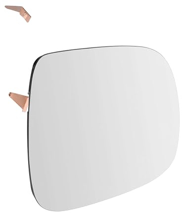 f.becker_line Spiegelglas Außenspiegel Ø84mm Rechts passend für VW Transporter T5