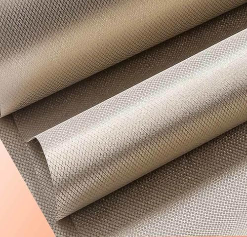 Faraday Fabric Copper Fabric Shielding Cloth Blocking RFID/RF/EM fabric Shielding Fabric for Microwave, Card Bag Cloth, Electronic Products,silver-1x1.1m