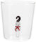 BEBEMOKO Weinglas, multifunktional, Weinbecher, transparent, Weihnachtsbecher, Schneemann, Trinkkelch, Weihnachtsbecher, Weihnachtsbecher, hoher Borosilikat, Weiß