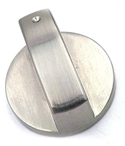 Homoyoyo 4 Stück Gasherd Herdknöpfe klingeln Backofenknöpfe austauschen Gasknopf Kochgeschirr Luftschalter metallknöpfe Gasofen Zubehör Herd Zubehör Herdzündung Ofen aus Metall Silver
