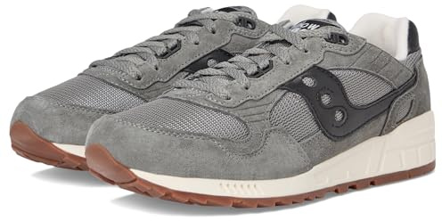 Saucony Shadow 5000 Unisex Adult Trainers, grey black, 43/45 EU