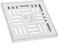 Getdoublerich Griglia di scarico per esterni in acciaio inox, quadrata, con telaio, per scarico del pavimento del patio (150 x 150 x 20 x 2 mm)