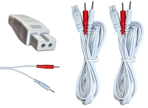 Healthcare World tens kabel mit 2 mm Pin Anschluss ein Paar