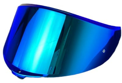 K6 Helmet Visor Replacement, Motorcycle Helmet Face Shield Windshield Lens for AGV K6/K6S Helmet (Revo Deep Blue-Day Use Only)