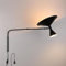 DESHOME Schwenkarm Wandleuchte mit Stecker und Schalter Modern Schwarze Verstellbar Wandlampe Lange Gelenkarm Leselampe E14&G9 Oben und Unten Licht Innen Industrie Retro Wandbeleuchtung Drehbar
