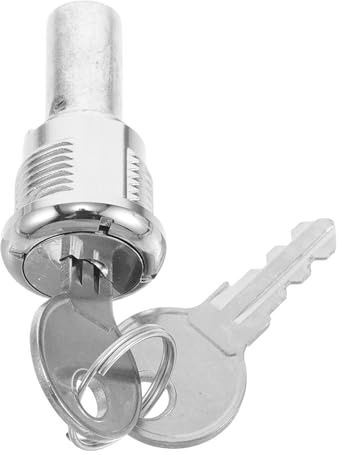 KICHOUSE Vending Machine Lock Ersatz-schließzylinder mit Schlüssel Kompatibel für Snack Getränkeautomaten Robustes Metallgehäuse Sicherung für Topdeckel Vielseitiger Schutz gegen Diebstahl