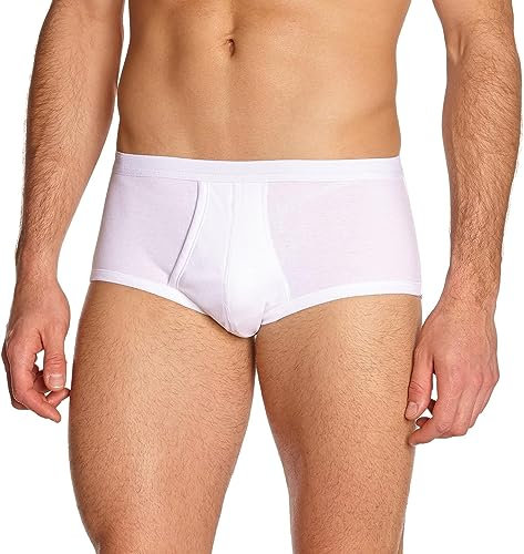 Eminence - Slip Taille Haute Ouvert Pur Coton Premium - Taille : 4 - Couleur : Blanc