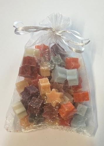 Florex Schafmilchseife mini mini Stern 50 Stück gemischt Seife im Organzasäckchen Gastgeschenk