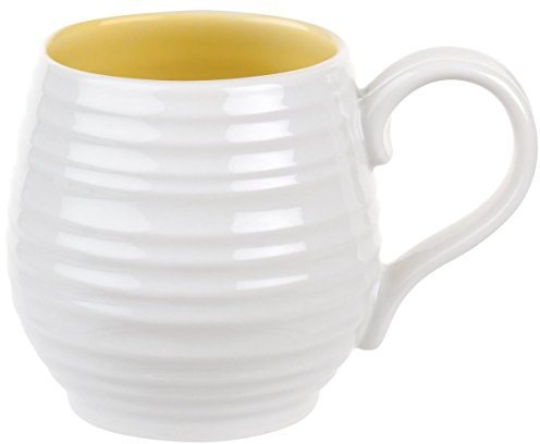 Portmeirion Sophie Conran Honeypot 10oz barrel mug sunshine yellow