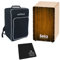 Sela SE051 Varios Brown Cajon + keepdrum Tasche + Sitzpad