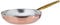 Pentole Agnelli ALCU111B28 Sartén de mano lisa de cobre estañado con mango tubular, 28 cm
