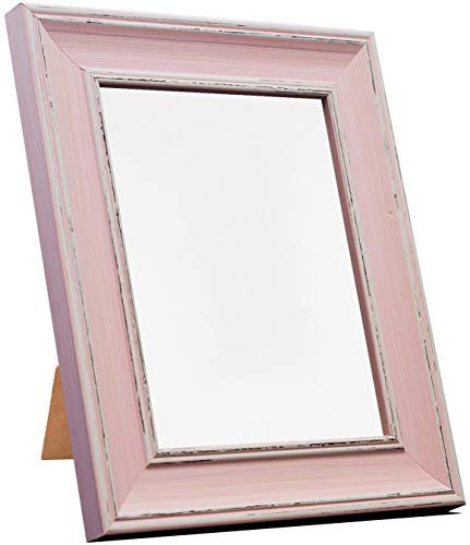 FRAMES BY POST Scandi Vintage Distressed Pink Picture Photo Frame 7 x 5 inch