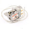sourcing map Thermostat Kühlschrank Kühlschrankthermometer Temperaturregler WDF18 3-polige Terminals 65 cm Metallkabel