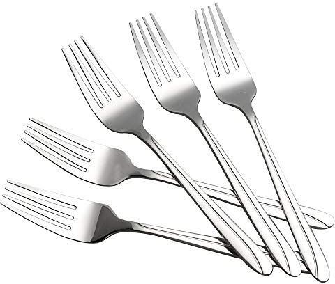 Anbers Dinner Forks, 12-piece Stainless Steel Table Forks, 8.1 inches