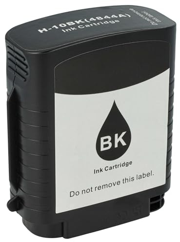 vhbw Tintenpatrone Schwarz kompatibel mit HP DesignJet 10PS, 110 Plus, 100, 100 Plus, 110 Plus NR, 110, 111 Drucker (kompatibel, 69ml)