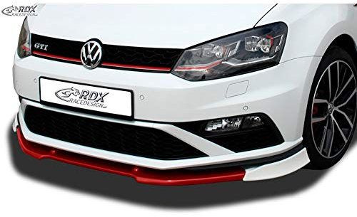 RDX Racedesign Frontspoiler Vario-X kompatibel mit Volkswagen Polo 6C GTi 2014-2017 (PU)