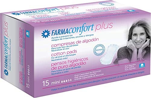 00265 - Farmaconfort plus compresa mini 15 incontinencia ligera