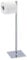 Stainless Steel Toilet ROLL Holder Stand Swivel Free Standing Holds Extra ROLL Storage Bathroom (Stainless Steel Square Base)