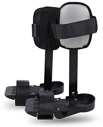 XYLUCKY Heimtrainer Leg Schutzausrüstung, elektrisches Pedal Reha-Training Beinfest Bracket Zubehör, 1 Paar