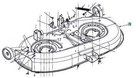 Plateau de coupe MTD 107 CM, 68304162AS, 683-04162A-S