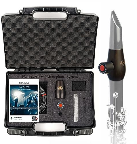 Nalbantov Klarinettenmikrofon NCM 8X SC Set + NK4 für Buffet Crampon Vintage
