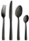 Beckmann & Rommerskirchen Besteckset PADINA | 16-teilig | Schwarz | Besteck Set | Essbesteck