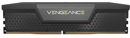 CORSAIR VENGEANCE DDR5 RAM 32GB (1x32GB) 5200MHz CL40-40-40-77 1.25V Intel XMP 3.0 Memoria per Computer Desktop – Nero (CMK32GX5M1B5200C40)