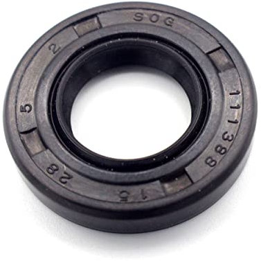 Parts and Parts Radialwellendichtring 15x28x5mm, AS/TC/BASL/WAS, DIN 3760 Simmerring, NBR 70, hitze & chemikalienbeständig, ideal für Motoren, Pumpen, Getriebe & industrielle Anwendungen