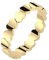 Paula & Fritz® Ring Damen Motiv-Ring Herz-en Gold 316L Chirurgenstahl Größe 57 (18,1) 4-mm breit Damen-Ring Herren-Ring Partner-Ring Verlobungsring