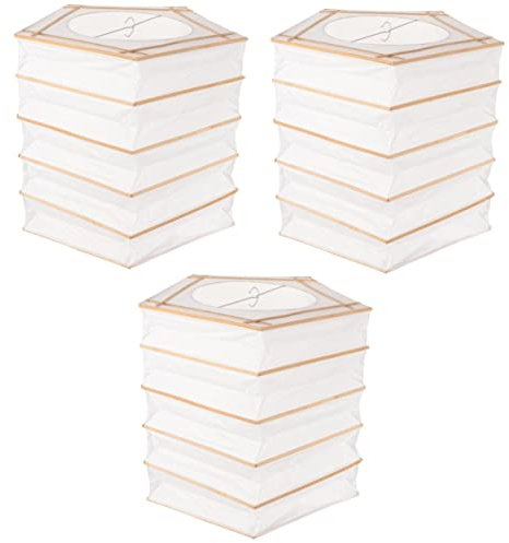 YARNOW Papierlampenschirm 3 Stück Lichtabdeckungen Für Deckenleuchten Hängende Lampenschirme Deckenlampenschirm Kronleuchter Lampenschirme Papier Stern Lampenschirm Origami Lampenabdeckung Zubehör