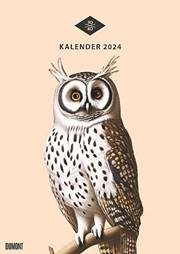 Menagerie - Kalender 2024 - DUMONT-Verlag - Wandkalender - Kunstkalender mit wundervollen Illustrationen - 29,7 cm x 42 cm