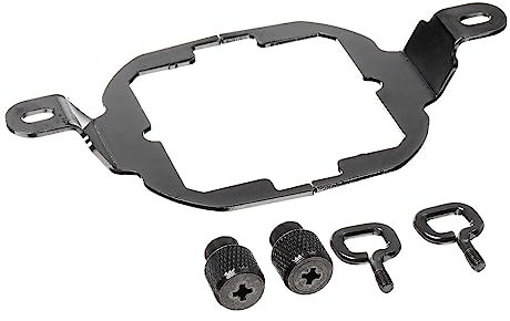 TECKEEN Staffa di montaggio per ventola CPU PC in metallo per Corsair Hydro H60 (2018) H100i H115i RGB H100X, sostituzione staffa di raffreddamento ad acqua