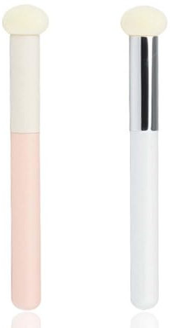 2 Packs Makeup Brush Mushroom Head Sponge Powder Makeup Sponge Brush Cosmetic Blender Sponges Foundation Beauty Brush for Women and Girls