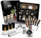 DIBYS Tonic-Water-Selber-Machen-Set inkl. 12 natürlichen Botanicals & Zubehör | Tonic-Water-Probier-Set als schönes Geschenk-Set | DIY-Baukasten mit 4 Rezepten | Gin-Tonic-Zubehör