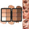 Carla's Secret Makeup Carla Secret Concealer Palette 12 colori Concealer Palette Makeup,Cream Blush Palette,Trucco a copertura totale a lunga tenuta per una pelle impeccabile (C, 12 colori)