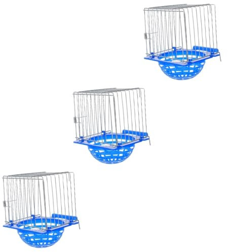 SEWOART Kanarien Nester 3st Brutnest Fink Vogel Schlüpft Taubenzuchtnest Papageienkäfig Hängenest Papageiennest Becken Sittichkäfig Vogelkäfig Hängendes Käfignest Taubennest Schüssel Vogelnest Plastik