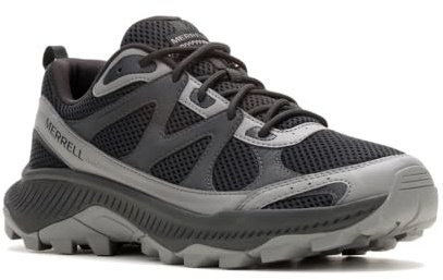 Merrell Herren Tempo Exp, Schwarz/Dunkelgrau, 11.5
