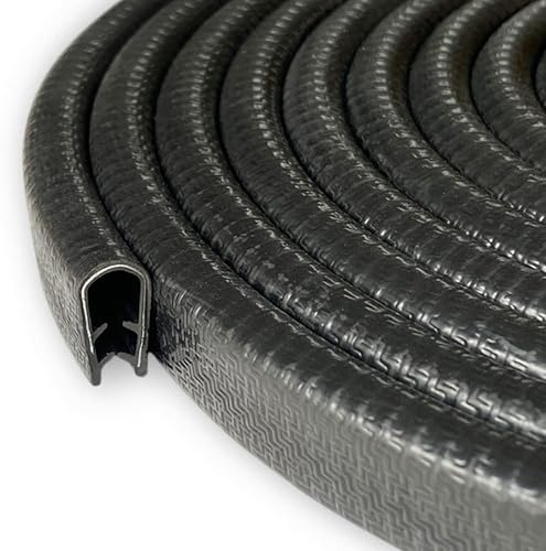 Kantenschutz für Blech Klemmbereich 5-6 mm Gummiprofile Türkantenschutz Auto u Gummiprofil für Die Meisten Autos Blechverarbeitung Bootsbau Handwerk Haushalt 10M (10, 6mm)