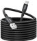 Extra Long 5M USB C Cable 2-Pack, 3.1A Fast Charging, Durable Nylon Braided, Compatible with PS5 Controller, Samsung Galaxy S10/S9/S8/Note 10/9/8, LG V30/G6, Huawei, Moto, Mi 9/8