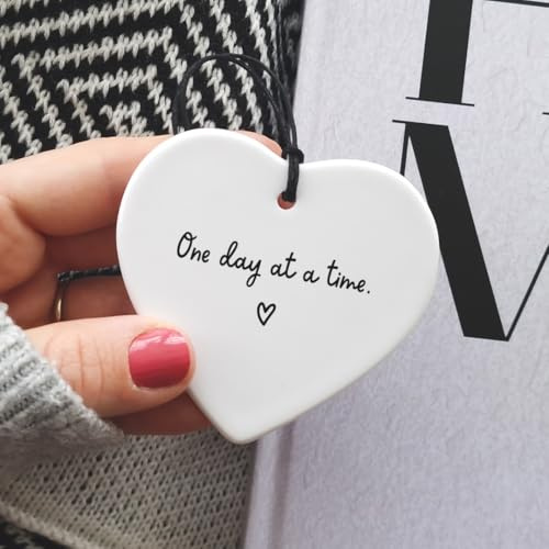 One Day At A Time Heart Sympathy Keepsake Gift
