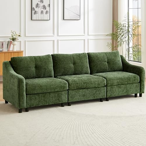 JIEXI Ecksofa Mit Schlaffunktion, L Form Couch, Ecksofa