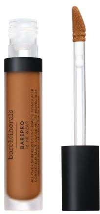 bareMinerals BAREPRO 16H Matt-Concealer mineralischer LSF 25 – Vegan | Flüssiger Concealer mit voller Deckkraft kaschiert Augenringe & Unreinheiten. Mit Niacinamid für einen ebenmäßigen Teint.
