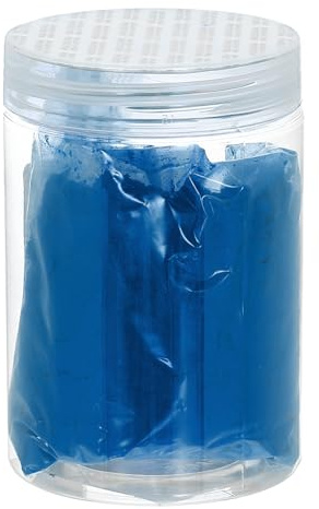 QUARKZMAN Pigmento De óxido De Hierro Para Concreto Malla 500 Azul Cielo | 3.5oz (100g), Pigmento Para Lechada De óxido De Hierro Para Pintura De Baldosas Pastel Cemento Concreto