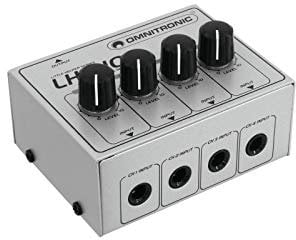 OMNITRONIC LH-010 4-Kanal-Mixer passiv | 4-Kanal-Mini-Mixer, passiv